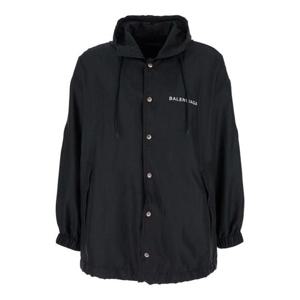 발렌시아가 자켓 839071TSO35 1000 BLACK