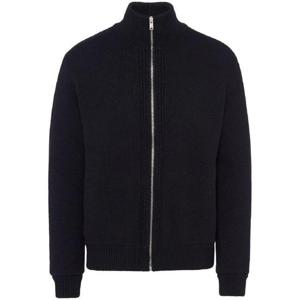 프라다 트라이앵글 로고 울 캐시미어 가디건 UMG251S23213GH