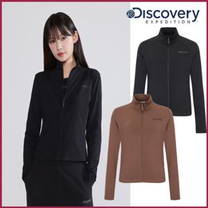 디스커버리 (DWZT41054) 여성 아웃도어 풀집업 티셔츠