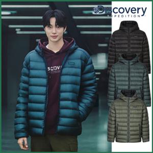 디스커버리 (DMDJ7I056) 남성 올버트 후드 구스다운 경량패딩