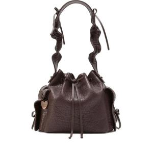 아크네 러플 드로스트링 숄더 백 A10477