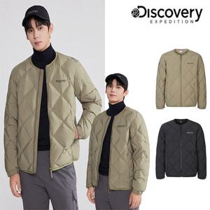 디스커버리 25FW 신상/남성/퀄팅/무봉제/레이어드/실내착용/데일리/캐주얼/디하스 U넥 튜브 다운 경량패딩 DMDJ73056
