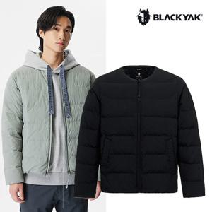 [블랙야크] (BY_1BYPAWU039_BK_) 남성 롯지 퀼팅 넥리스 구스다운자켓 1 1BYPAWU039_BK