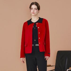 올리비아하슬러 핸드 라운드넥 자켓_OHEWJK201