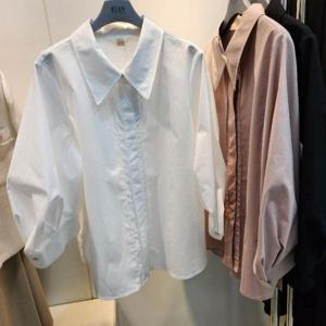 리안뉴욕 DP01 칼라넥퍼프소매블라우스 RSFWBL030