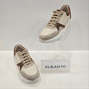 [엘칸토]여성 배색 코듀로이 경량 스니커즈 LCHSWSFH90U439 85 J