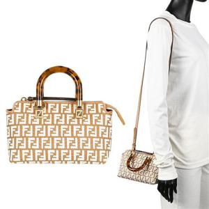 펜디 8BS067 AQ0X F1MB1 바이 더 웨이 FF 미니 토트백