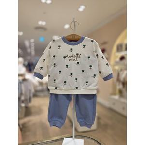 M밍크뮤D 26SS (BL)아미엘뮤튤립상하세트 어린이집 등원 (3617067201)