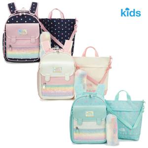 노스페이스키즈 걸즈 캔디 도트 스쿨 팩-NM2DS02