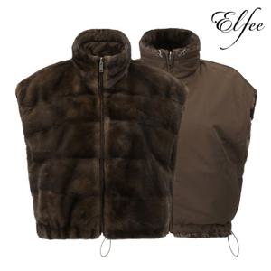 [진도]Elfee 휘메일 유색 밍크 리버서블 베스트 (E9W3EV19_)