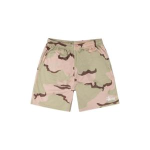 Stussy스투시 베이직 메쉬 쇼츠 샌드 카모 112335