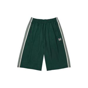 Needles니들스 x LHP 트랙 쇼츠 폴리 스무스 그린 QV1596