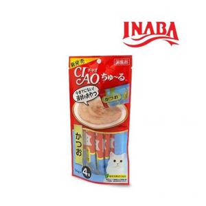 이나바 SC-72 챠오츄르 가다랑어 1타 4px6개 고양이간식 고양이입양 고양이츄르 애완동물 새끼고양이 고양이사료추천