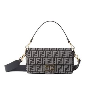 펜디 자카드 데님 플랩 숄더백 8BR600AYB7 F1UJ5