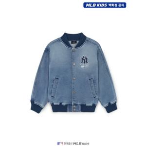 [MLB키즈US] (7AJPB0461-50BLS) 스트릿 저지데님 홑겹 점퍼 아동점퍼 키즈점퍼