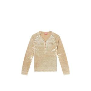 디젤 V넥 골지 스웨터 A208250IKCL7BD