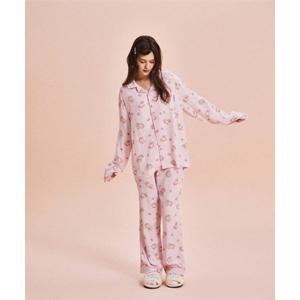 스파오 SPAO [리락쿠마] 쿠마들의 자유시간 긴팔 파자마(PINK)_SPPPG23U04 SPPPG23U04 343932
