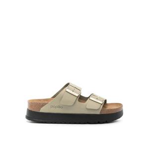 버켄스탁 아리조나 가죽 플랫폼 샌들 1026971