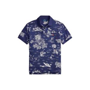 폴로 랄프로렌 프린트 반소매 폴로 셔츠 710B13971