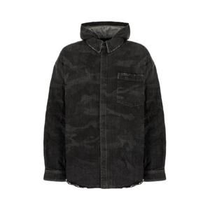 발렌시아가 자켓 857178TTWA6 4864 CAMOUFLAGE BLACK