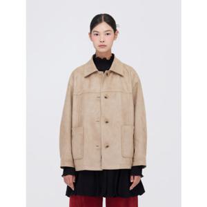 [CC콜렉트] 캐주얼 스웨이드 자켓 (C254PSF755)