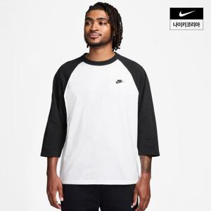 나이키 맨즈 스포츠웨어 클럽 34 슬리브 래글런 탑 IF0756-010 386472