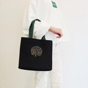 가벼운가방 (쓰리몰) 황금 돈꽃나무 큐빅 사각 보조가방 에코 외출 다용도가방