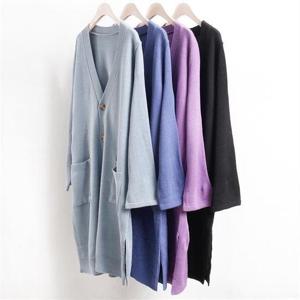 [강물처럼]빅사이즈사랑해요 1690L208 베베 기본 롱 가디건 EB (