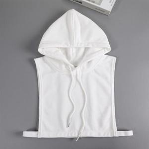 이너카라 페이크후드 후드티 넥케이프 캐주얼 넥페이크후드