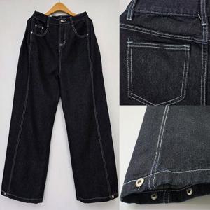 [강물처럼]아이우먼 오버핏다크데님팬츠 CAU278M504 빅사이즈 (3