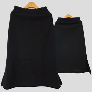 [강물처럼]빅사이즈트임스커트 U206L504 메르밴드스판언발스커트