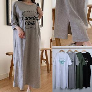 [강물처럼]위쉬몰 MS 런닝심플레터링원피스(U323H504) 빅사이즈