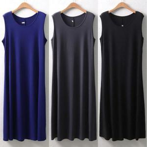 [강물처럼]위쉬몰 WW 냉장고나시롱원피스(5295H504) 빅사이즈 (3