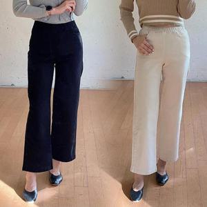 [강물처럼]위쉬몰 LO 와일드스판밴드팬츠304(P892H504) 빅사이즈