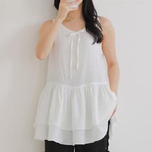 [강물처럼]아이우먼 로리주름레이스나시 LYU294M504 빅사이즈 (3