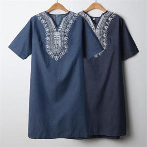 [강물처럼]위쉬몰 MN 브이넥나염청원피스(I999H208) 빅사이즈 (8