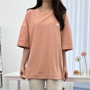 [강물처럼]아이우먼 냥이자수옆트임반팔티 SMN094M208 빅사이즈