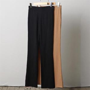 [강물처럼]빅사이즈사랑해요 I976L207 주름밴딩스판부츠팬츠 NN