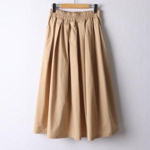 [강물처럼]아이우먼 코튼플레어롱스커트 MDI646M504 빅사이즈 (3