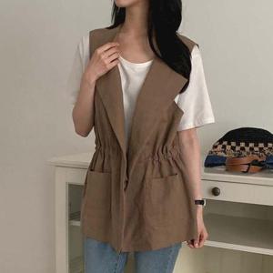 [강물처럼]아이우먼 캐주얼린넨마끈베스트 BNP375M505 빅사이즈