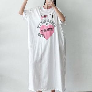 [강물처럼]아이우먼 헬로우나염라운드원피스 MAU442M505 빅사이