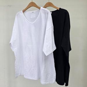 [강물처럼]빅사이즈베이직티 U506L505 메종마틴네추럴티셔츠 DI