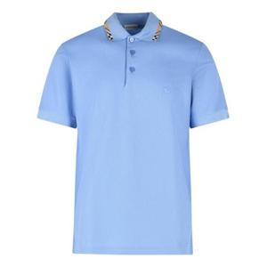 버버리 폴로 티셔츠 8126956A1647 Light Blue