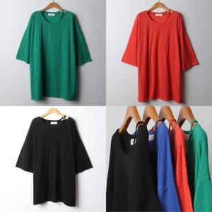 [강물처럼]위쉬몰 KY 마랑어깨트임반팔티(I920H207) 빅사이즈 (8