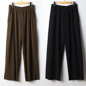 [강물처럼]위쉬몰 NN 하이주름통밴딩팬츠(I922H207) 빅사이즈 (8