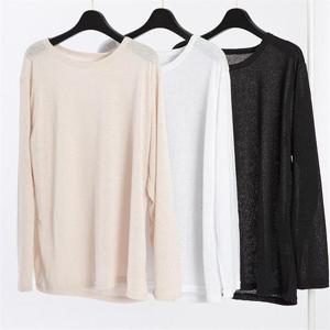 [강물처럼]빅사이즈사랑해요 E478L206 여리핏니트린넨티셔츠 CM