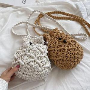 여성 캐주얼 네트 그물 속가방포함 크로스백 미니백