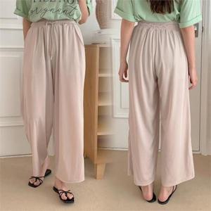 [강물처럼]위쉬몰 SS 와이드핏밴딩쿨팬츠(K067H206) 빅사이즈 (8