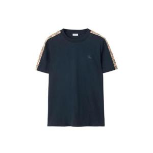 버버리 Check trim cotton T shirt 8123257