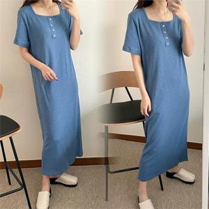 [강물처럼]위쉬몰 YP 스퀘어넥골지롱원피스(G987H206) 빅사이즈